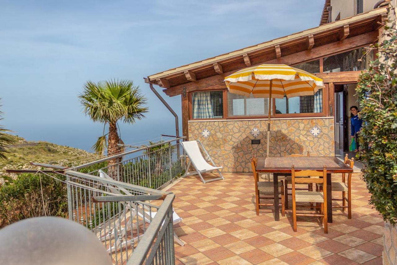 Villa Azzurra Con Vista Sul Mare San Vito Lo Capo Extérieur photo